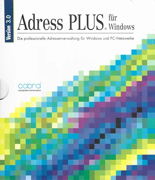 Verpackung von Adress PLUS 3.0 für Windows